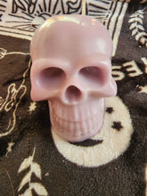 Load image into Gallery viewer, Set My Heart on Fire Skull Candle
