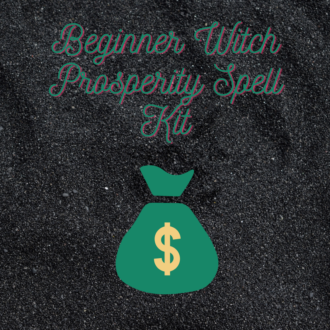 Beginner Witch Prosperity Spell Kit